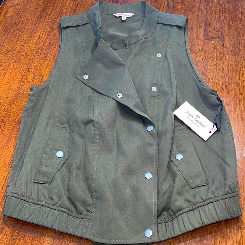Juicy couture utility vest
